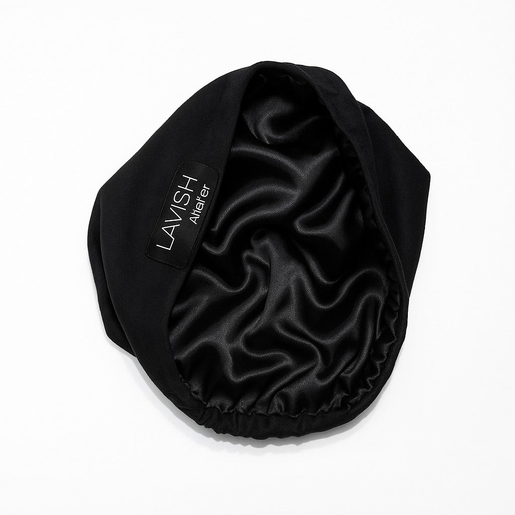 Satin Lined Beanies Cropped Slouch