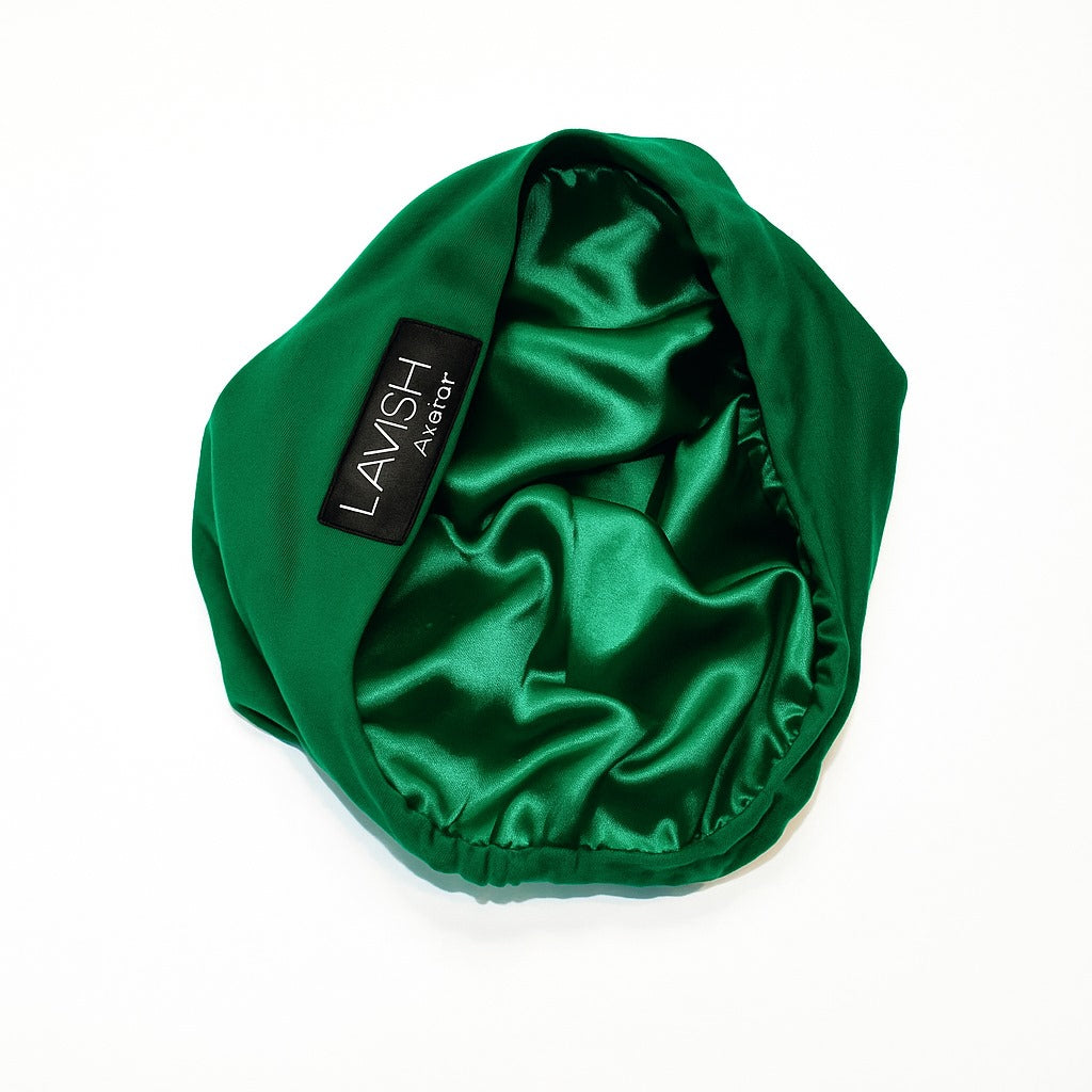 Satin Lined Beanies Cropped Slouch